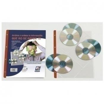 Funda CD/DVD Iberplas A4 4T.RFZ.6 DPT P/5