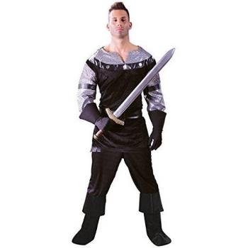 Disfraz de caballero medieval negro