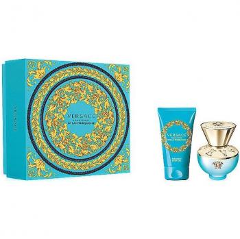 Versace Dylan Turquoise Pour Femme Eau De Toilette Perfume Gift Set with Shower Gel 30ml