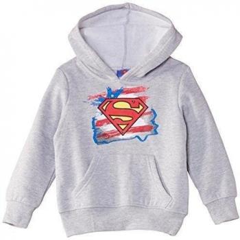 Warner Bros. Superman Nh1309 - Sudadera para niños, color light grey melange, talla 3 años