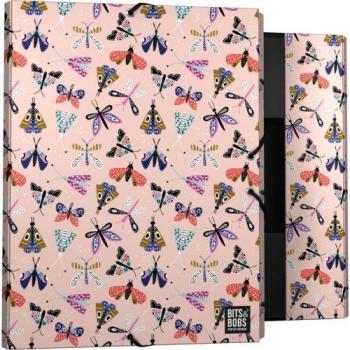 Carpeta 3 solapas forrada B&B24 Butterfly
