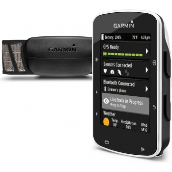Garmin Edge 520 Plus Cycling GPS/GLONASS with Heart Rate Monitor, Cadence and Speed Sensor