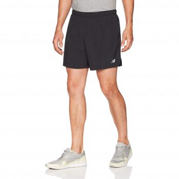 New Balance 5 Impact Short, Hombre, Black Multi, XL