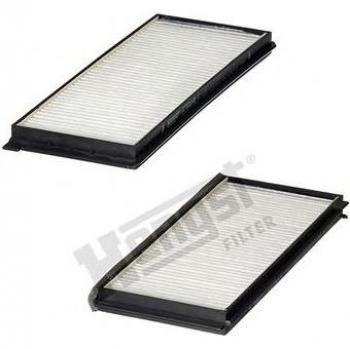 Filtro de habitáculo HENGST FILTER E3931LI-2, tipo: Filtro de aire para el compartimento del pasajero, características: diseñado para mejorar la calidad del aire en el interior del vehículo, elimina polvo y partículas contaminantes