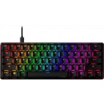 HyperX Alloy Origins 60% Mechanical Gaming Keyboard - PBT Keycaps, RGB Lighting, HyperX Aqua Switches