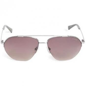 Guess GU00010 Shiny Gunmetal Men's Sunglasses Ø 61 mm Multicolor Metal