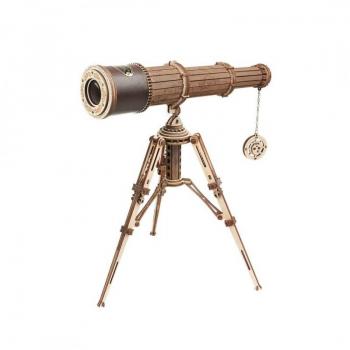 Wooden Monocular Telescope Model Kit