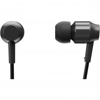 Auriculares Intrauditivos Panasonic RP-HDE3ME-K Premium, Binaurales, Alámbricos, 20 Ohm, 106 dB, Rango de Frecuencia 5 Hz - 40 kHz, Conector de 3.5 mm - Color Negro