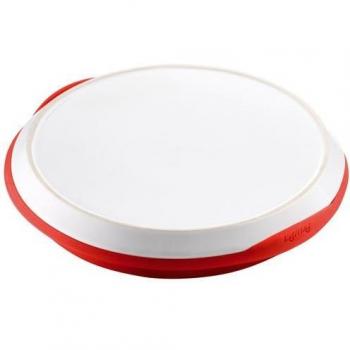 Lékué - Molde de silicona desmontable para tarta Tatin, 24 cm, color rojo