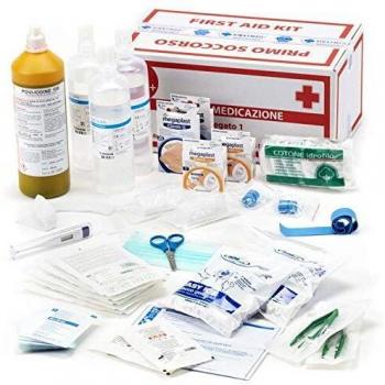 Kit reintegro Pronto Soccorso 3 persone Pharma Shield oltre 2 persone DM388