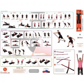 Sveltus Rubberfit Exercise Poster