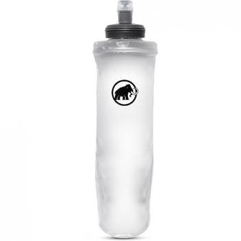 Bidón Mammut Softflask Transparente - Botella blanda, capacidad flexible, material ligero, diseño ergonómico, tapa a prueba de fugas, fácil de limpiar, ideal para actividades al aire libre y deportes