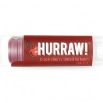 Bálsamo Labial con Color Black Cherry - Hurraw
