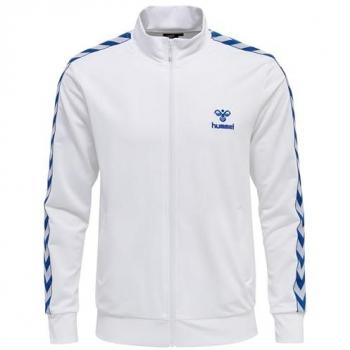 Hummel Nathan 2.0 Zipped Tracksuit Jacket White