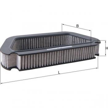 Filtro de Aire de Cabina Mahle con Carbón Activado LAK 176
