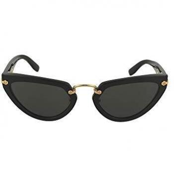 Miu Miu Gafas de sol MU 10VS 1AB5S0 Gafas de sol mujer color Negro gris lente 53 mm
