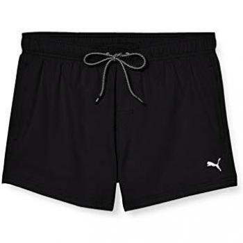 PUMA Swim Kurze Herren-Badehose Bañadores Ajustados para Hombre, Black, Medium