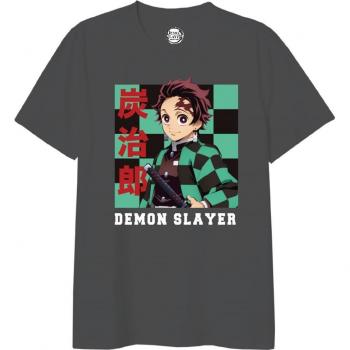 Camiseta Demon Slayer Tanjiro (Talla M)