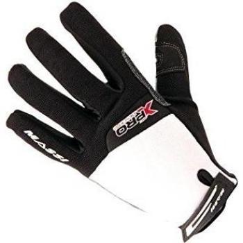 Massi X-Pro Descend - Guantes de ciclismo unisex, color blanco / negro, talla M
