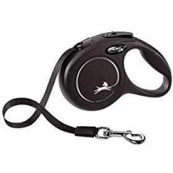 Arppe 2092010009 Correa Flexi New Classic, 3 m, XS, Negro
