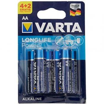 Varta 4906121436 - Pilas High Energy, Azul
