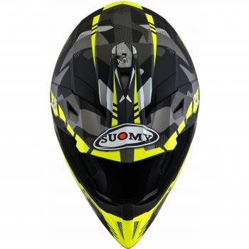 Suomy Casco de Cross X-Wing Amarillo Camouflager - Motocross (XS)
