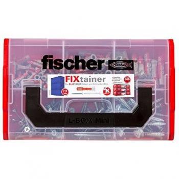 Kit de Tacos DUOPOWER con Tornillos - 210 Piezas, Fischer FIXtainer 535969