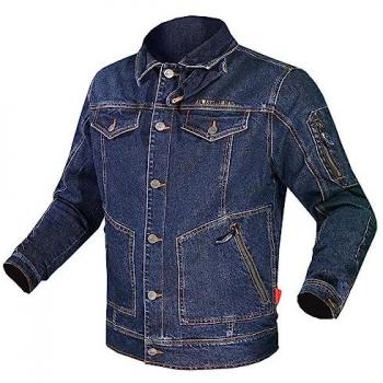 Chaqueta Textil Moto LS2 Oaky - Azul Resistente al Agua 2XL