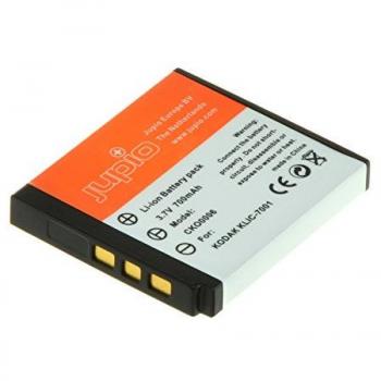Batería Recargable Jupio CKO0006 para Cámara Digital, Equivalente a Kodak KLIC-7001, 700 mAh