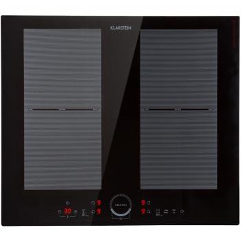 Placa de inducción integrada Klarstein Delicatessa 60, 4 zonas, 7000W, vitrocerámica
