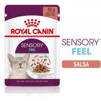 Royal Canin Sensory Feel Comida Húmeda en Salsa para Gato Adulto 85g