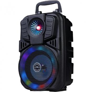 Gembird SPK-BT-LED-01 Altavoz Portátil Bluetooth con Efecto de Luz LED Monofónico Negro 5W
