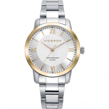 Reloj de Mujer Viceroy Clásico de Cuarzo en Acero Bicolor con Brazalete - Tamaño 34 mm