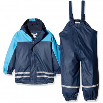 Chaqueta impermeable para bebé niño con forro de polar Playshoes
