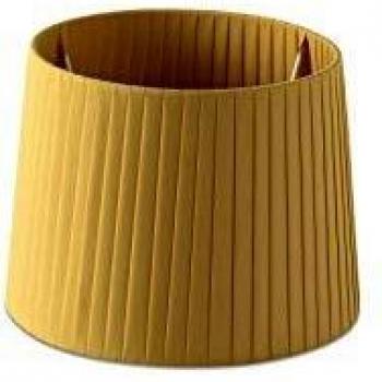 Pantalla textil encintada Amarillo E27 Ø215 2P0616 Faro Barcelona