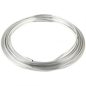 Protección Canto Puerta 6m en Plata para Coche - Perfil u Altamente Flexible-Cortable-Autoadhesivo-Resistente Intemperie Coche Vehículo