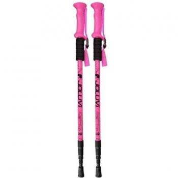 Bastón de trekking Joluvi Active (par) rosa