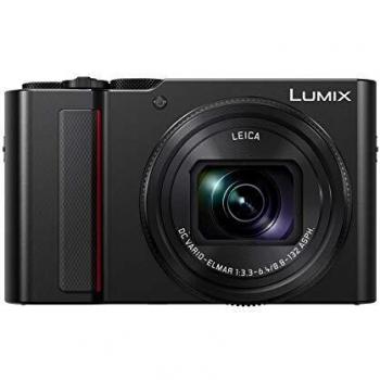 Cámara Compacta Panasonic Lumix DC-TZ200 - 20.1 MP, 4K, 15x Zoom Óptico, Wi-Fi y Bluetooth - Negra