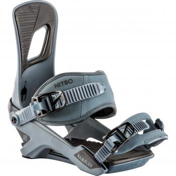 Nitro Snowboards Rambler Fijaciones de Snowboard, Hombre, Blue Steel, L