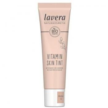 Crema color vitamin skin - 02 medium, Lavera 30 ml, Lavera Make-up Rostro Tinte Vitamínico para la Piel Medium 02