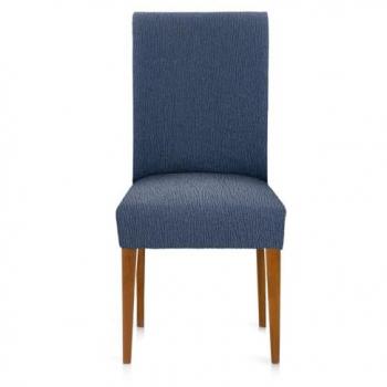 Funda Elástica para Silla Eysa Troya Azul - Pack de 2 Unidades (50 x 55 x 50 cm)