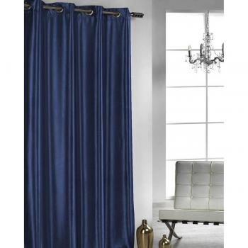 Cortina Black Out Lisa Azul Eden - Bloquea el 99% de la Luz - Ideal Para Dormitorios y Salas de Estar