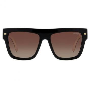 Gafas de Sol Carrera 3016/S Color Negro y Blanco para Mujer, Modelo 2021, Talla 55