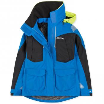 Musto 2018 Womens BR2 Offshore Jacket Brilliant Blue SWJK014 Womens Size - 10