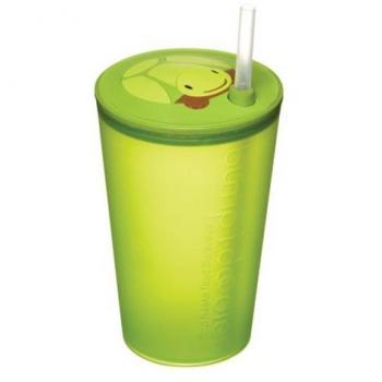 Kitchen Craft Let's Make - Vaso con tapa y pajita