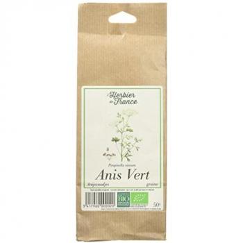 Semillas de anís verde 50 g - Herbier de France