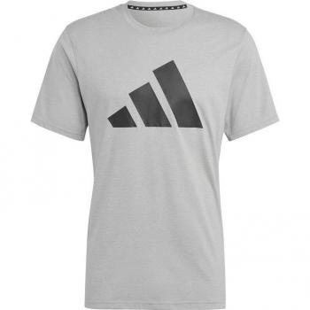 Camiseta de fitness adidas essentials feelready gris para hombre
