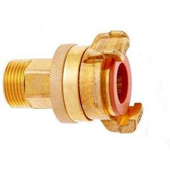Conector roscado Geka Plus SH-K, MS, AG G3/4 para manguera con soporte