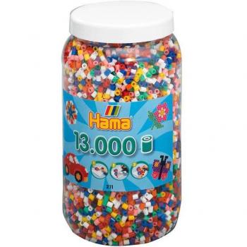 Hama Pot de 13.000 Strijkkralen Mezcla Estándar