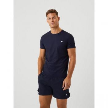 Björn Borg Ace T-Shirt Stripe Navy, Size S